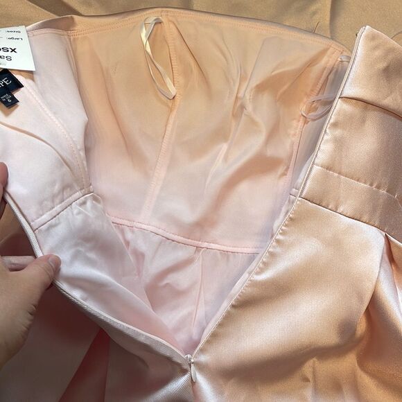 Prom/Graduation Blush Pink Dress. NEW - Picture 4 of 5